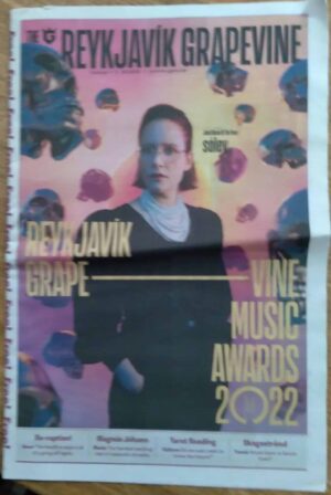 Jornal da Islândia Reykjavik Grapevine / edição em inglês janeiro de 2022.