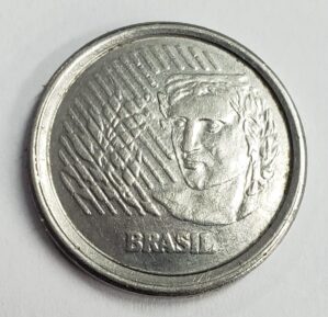 Moeda anomala 5 centavos 1994 Mula