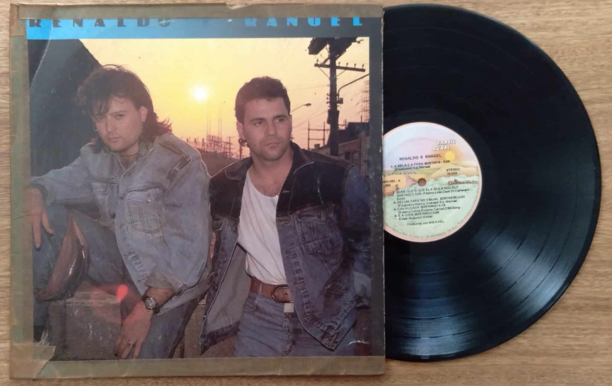 Vinil lp Brasil Rural Renaldo e Rangel / Dei um tapa o visual Amiga