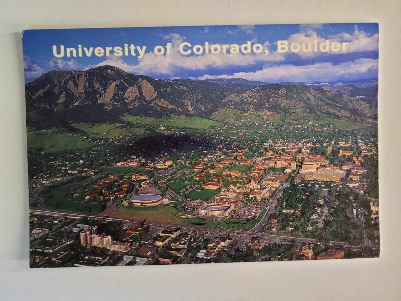 Cartão Postal Estrangeiro - Estados Unidos (Boulder) Universidade de Colorado