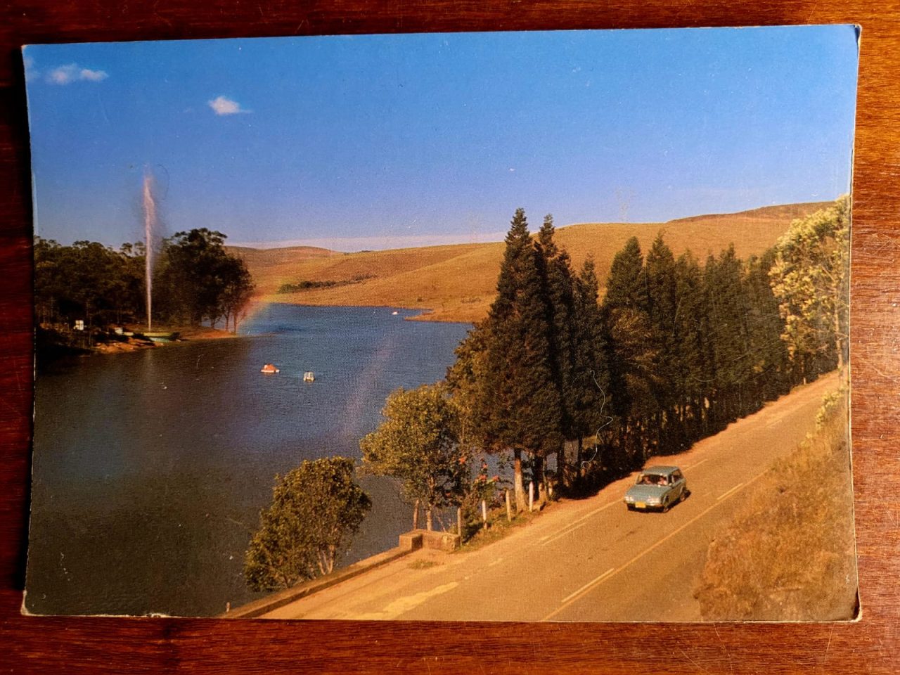 Cartão Postal - Minas Gerais (Poços de Caldas) Brasil Turístico Nº 19 - Represa Saturnino de Brito (Anos 80)