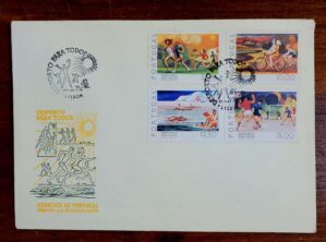 Envelope FDC (1º Dia de Circulação) Portugal (CTT) – Desporto para Todos – 24/07/1978
