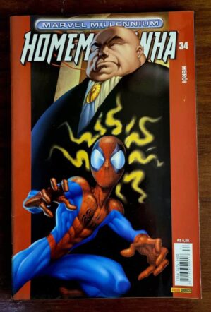 Marvel Millennium - Homem-Aranha N° 34 (Editora Panini) Outubro 2004 (HQ/Gibi)