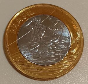 Moeda Brasil Real Olimpiadas Paracanoagem