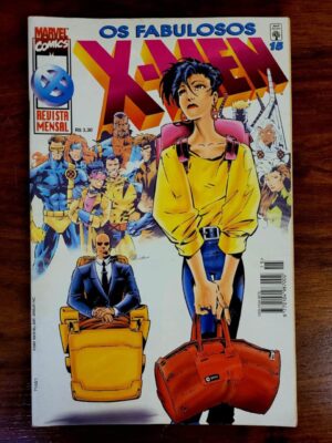 Os Fabulosos X-Men - N° 15 (Editora Abril) Março 1997 (HQ/Gibi)