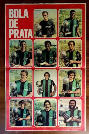 Pôster Revista Placar - Bola de Prata (Anos 70)