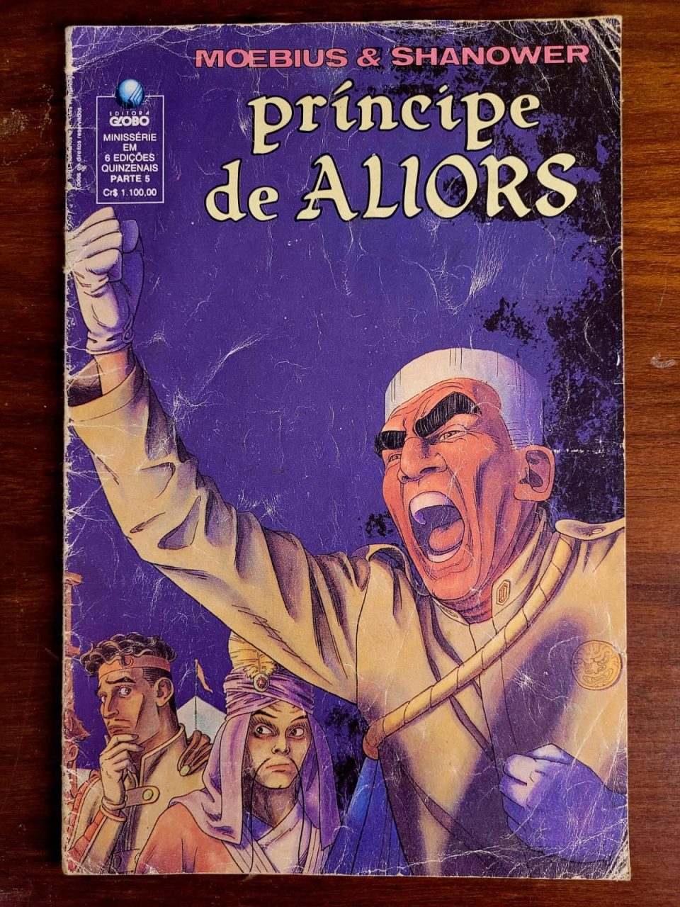 Príncipe de Aliors N° 5 (Editora Globo) Setembro 1991 (HQ/Gibi)