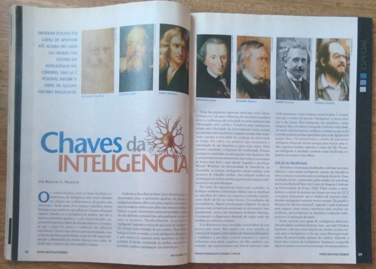 | Casa do Colecionador Revista Viver Mente e Cérebro 142 / Inteligência e Criatividade.
