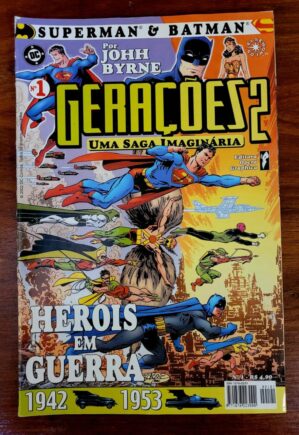 Superman & Batman - Gerações 2 N° 01 de 04 - Mini Série (Editora Opera Graphica) Abril 2002 (HQ/Gibi)