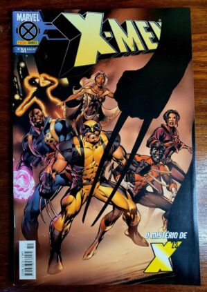 X-Men 1ª Série - N° 051 - O Mistério de X (Editora Panini) Março 2006 (HQ/Gibi)