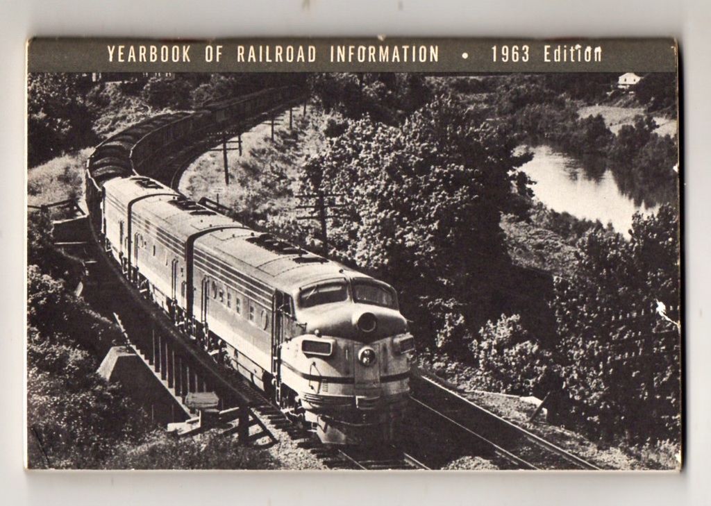 Yearbook Of Railroad Information - 1963