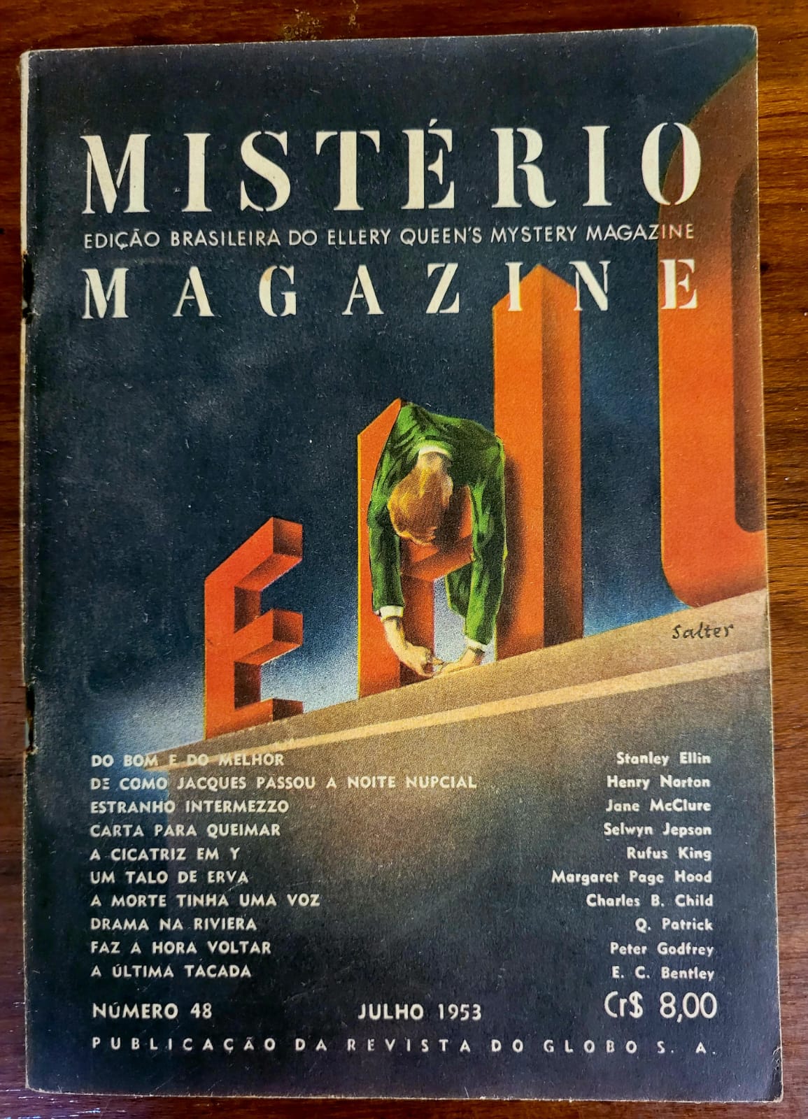 Misterio Magazine de Ellery Queen 48 Casa do Colecionador