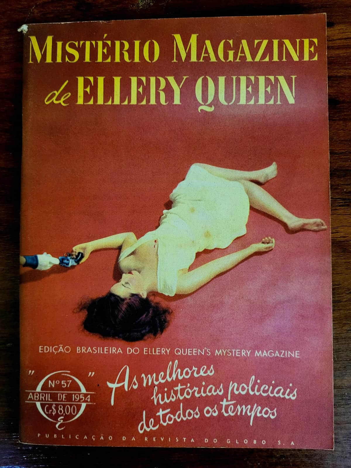 Misterio Magazine de Ellery Queen 57 Casa do Colecionador
