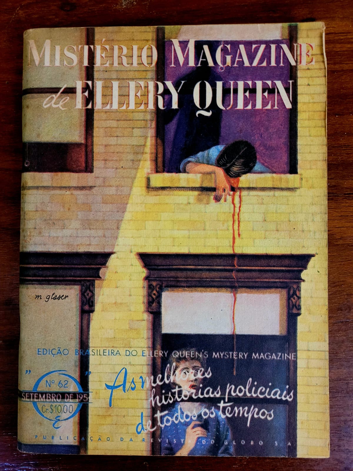 Misterio Magazine de Ellery Queen 62 Casa do Colecionador