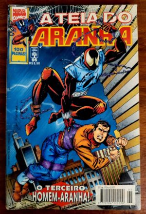A Teia do Aranha Nº 95 - O Terceiro Homem-Aranha (Editora Abril) Setembro 1997 (HQ/Gibi)