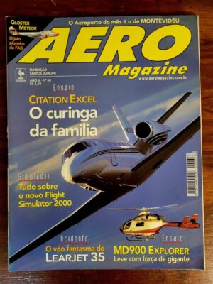 Aero Magazine Ano 6 Nº 68 - Ensaio Citation Excel (Editora Nova Cultural) Revista