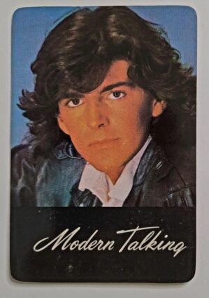 Calendário de Bolso (Tema Música) Modern Talking - Ano 1987