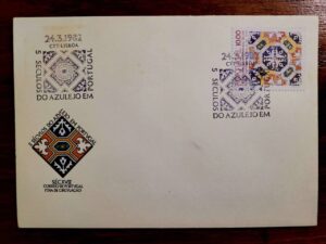 Envelope FDC (1º Dia de Circulação) Portugal (CTT) – 5 Séculos do Azulejo em Portugal – 24/03/1982