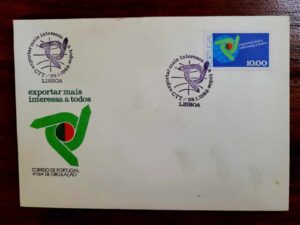 Envelope FDC (1º Dia de Circulação) Portugal (CTT) – Exportar mais Interessa a Todos – 28/01/1983
