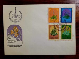 Envelope FDC (1º Dia de Circulação) Portugal (CTT) – Flores Regionais da Madeira – 31/08/1982