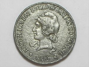 Falsa da Época) 2.000 Réis - 1912 / Chumbo / República