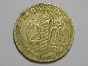 Falsa da Época) 2.000 Réis - 1938 / Caxias / República