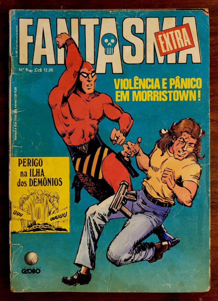 Fantasma Extra N° 01 (Editora Globo) Fevereiro 1987 (HQ/Gibi)