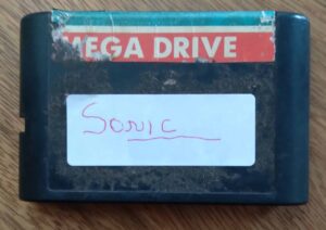 Jogo Sega Mega Drive Sonic the hedgehoc / testado.