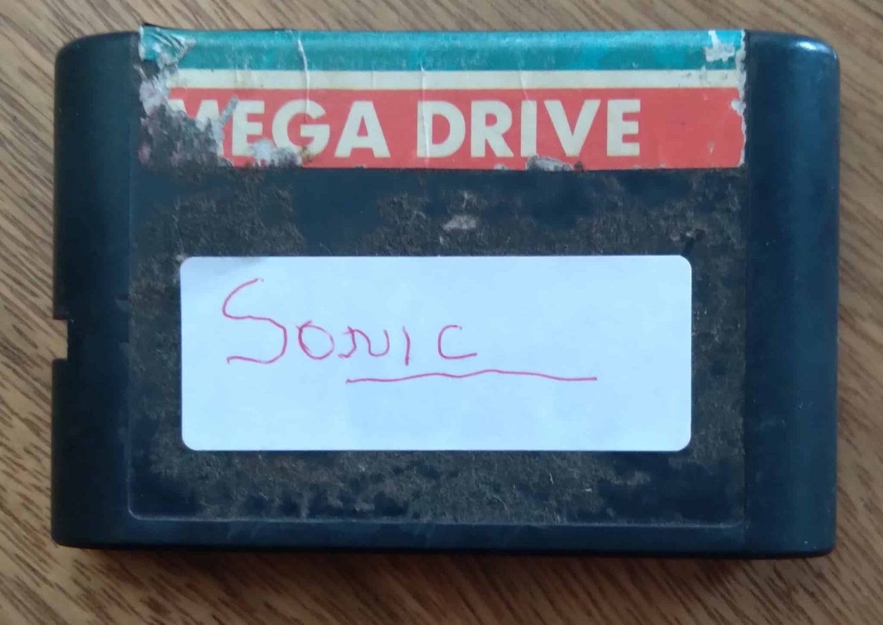 Jogo Sega Mega Drive Sonic the hedgehoc / testado.