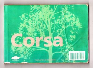 Manual Proprietario Chevrolet Corsa 2010 Em Branco
