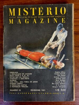 Mistério Magazine de Ellery Queen Nº 22 (Editora Globo) Fevereiro 1951