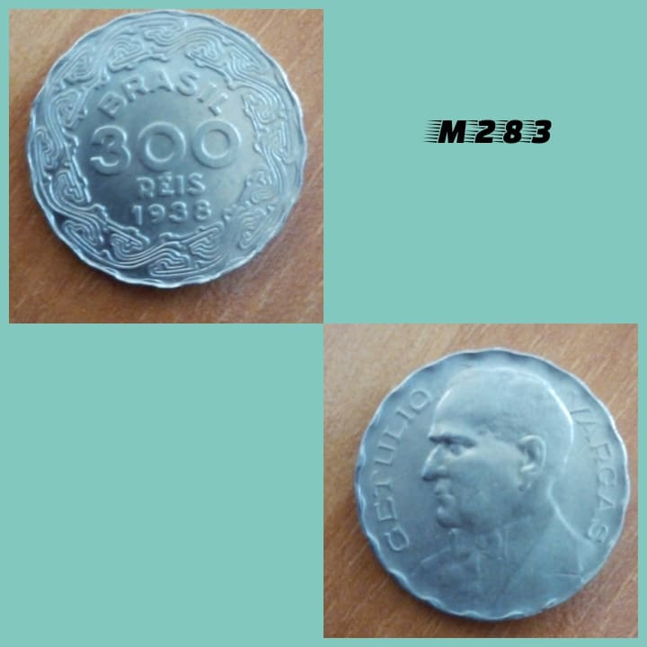 Moeda 300 réis 1938 Vargas cuproníquel - M283