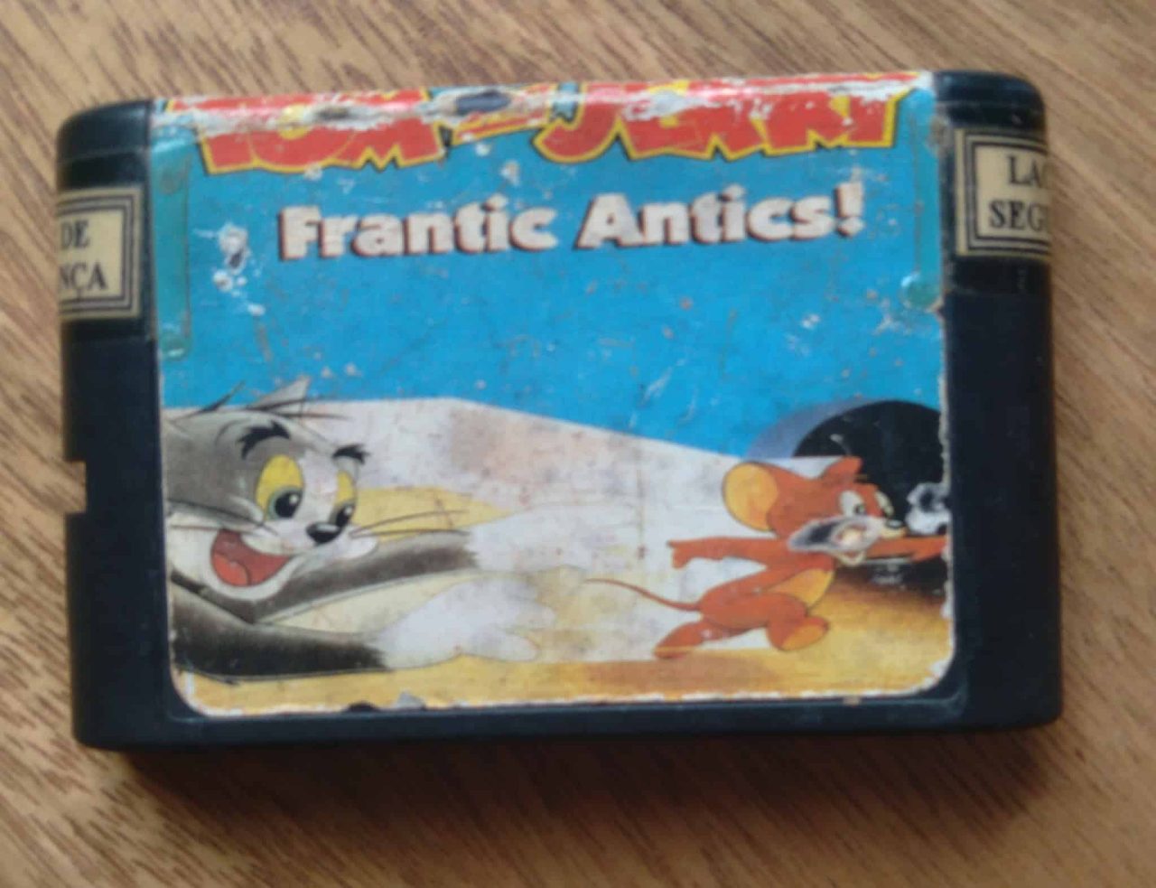 Sega Mega Drive jogo Tom e Jerry Frantic Antics / testado.