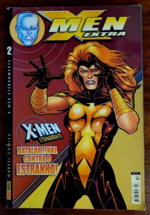 X-Men Extra 1ª Série - N° 02 - Batalha Final Contra o Estranho! (Editora Panini) Fevereiro 2002 (HQ/Gibi)