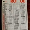 Calendário de Bolso (Tema Novela) Roque Santeiro - Ano 1988