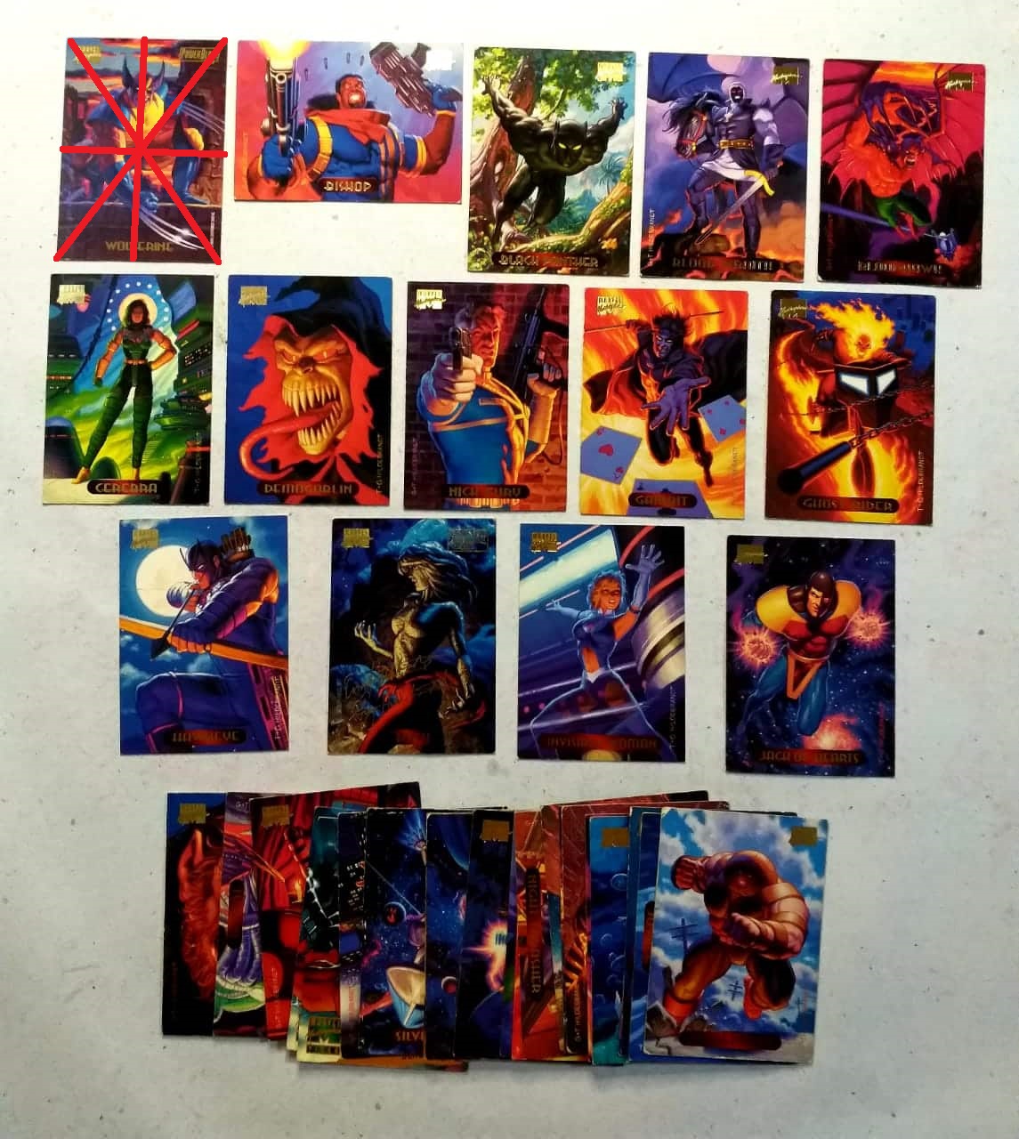 Card Marvel Masterpieces Casa do Colecionador