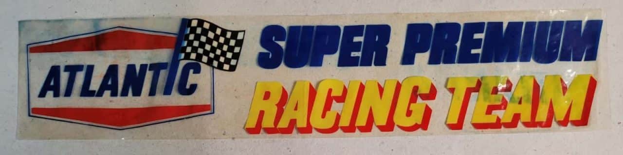 Adesivo Plástico - Atlantic - Super Premium Racing Team