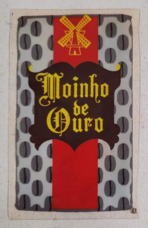 Adesivo Plástico - Café Moinho de Ouro
