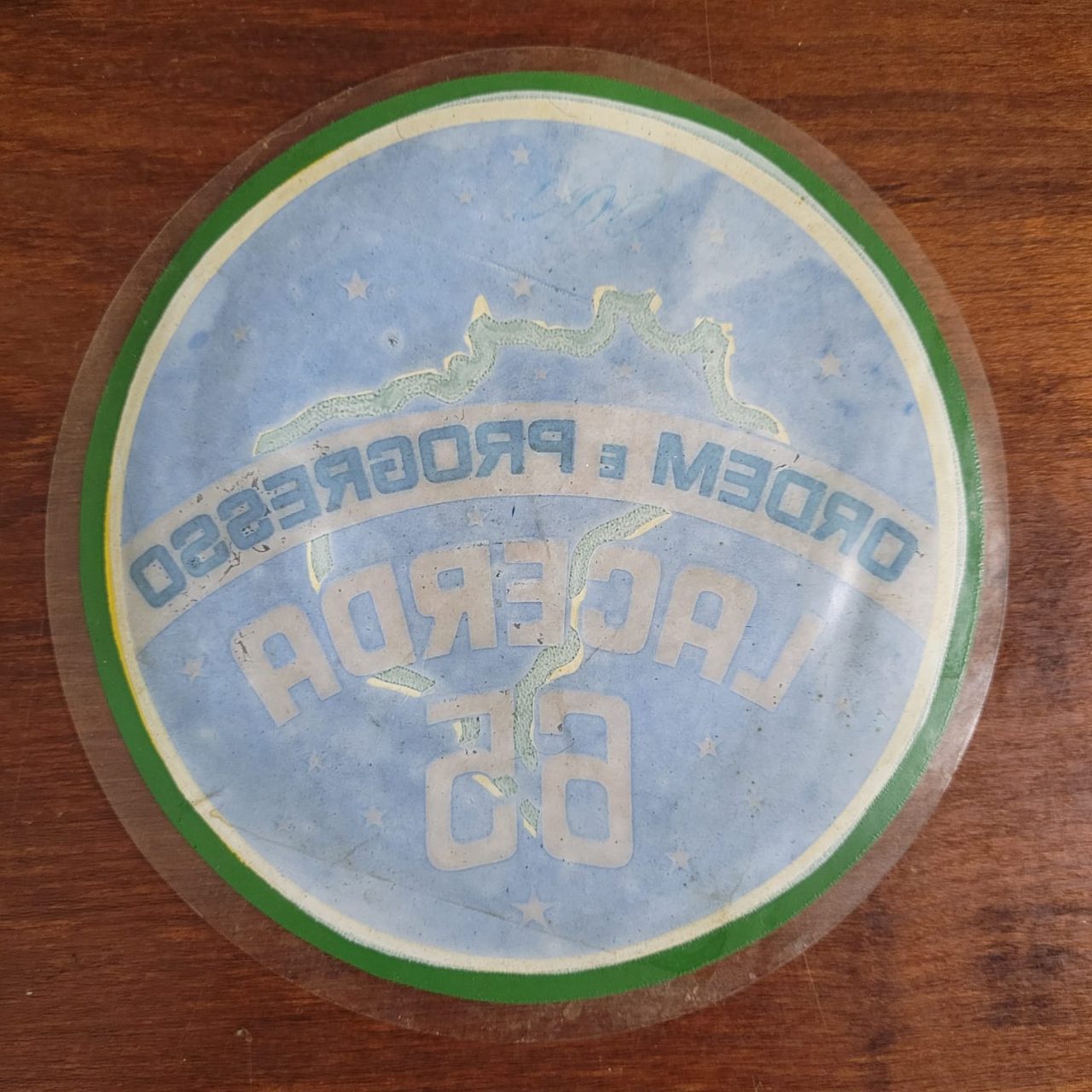 | Casa do Colecionador Adesivo Plástico - Carlos Lacerda 65 - UDN (Política)