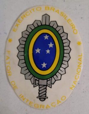 Adesivo Plástico - Exército Brasileiro - Fator de Integração Nacional