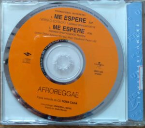 Cd Slim promo Afroreggae / Me Espere.