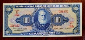 Cédula C036 - 100 (Cem Cruzeiros) SOB (Ano 1964)