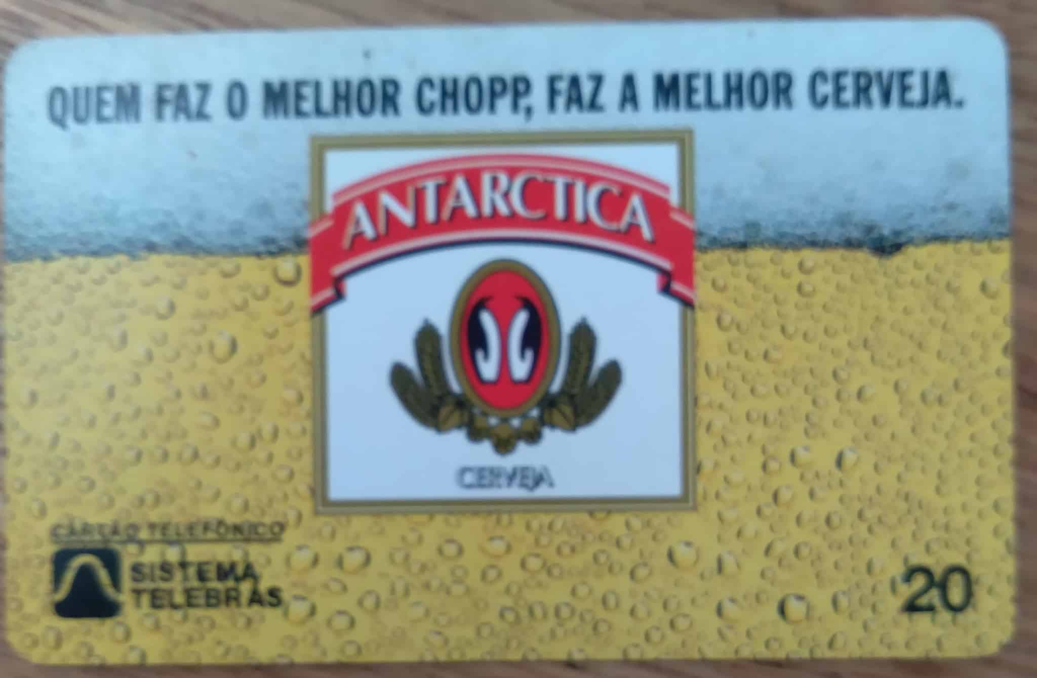 Ct Brasil Telebrás 00 1997 / Mídia Antarctica Melhor Chopp