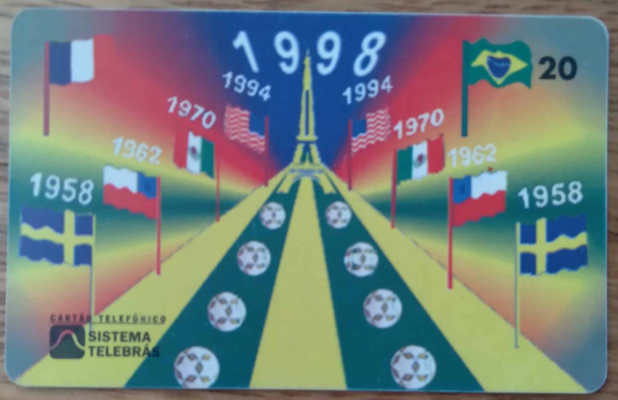 Ct Brasil Telebrás 02 1998 / Copa do Mundo.