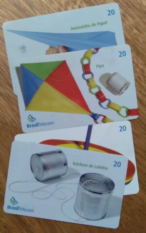 Ct Brasil Telecom C-RS 2004 / Brinquedos Caseiros / valor de cada um.