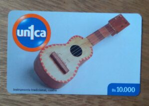 Ct Venezuela Cantv Única / Instrumento tradicional Cuatro Bs 10.000