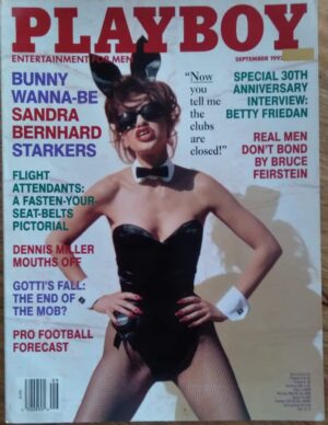 Revista Playboy Estados Unidos / poster Morena Corwin.