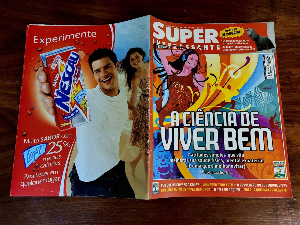 | Casa do Colecionador Super Interessante Nº 222 - A Ciência de Viver Bem (Editora Abril) Janeiro 2006 (Revista)