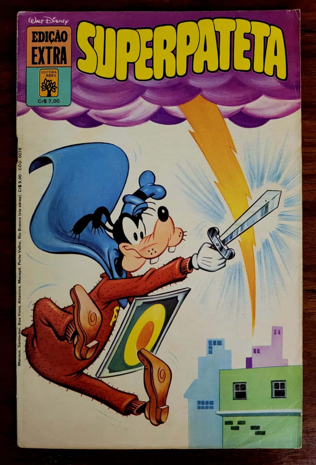 Almanaque Disney 81 Edicao Extra Superpateta 1 Casa do Colecionador