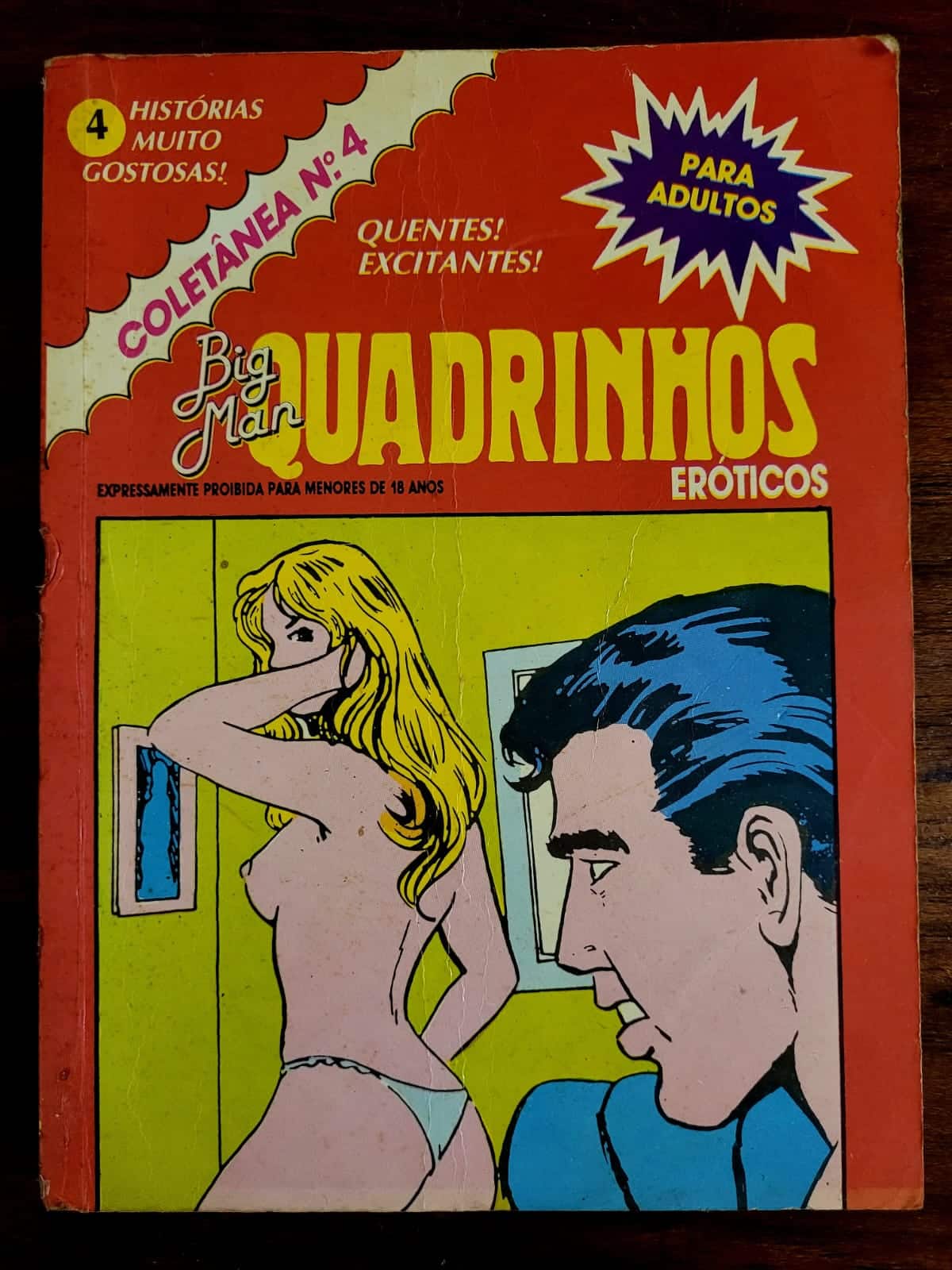 Quadrinhos Erotico 1 Casa do Colecionador